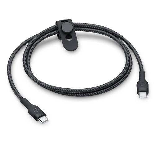 Кабель Belkin BoostCharge Flex USB-C to USB-C Cable 60W, 1м, черный